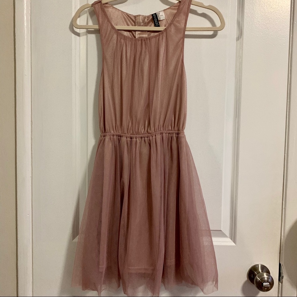 Pink Tulle Dress